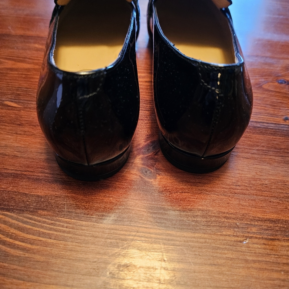 Brand New In Box Womens Black Patent Leather Loafers‎ From Browns Couture. - Picture 4 of 9
